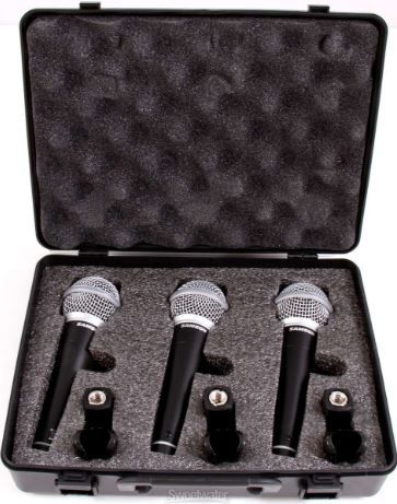 Samson R21S Dynamic Microphone (3 Pack)