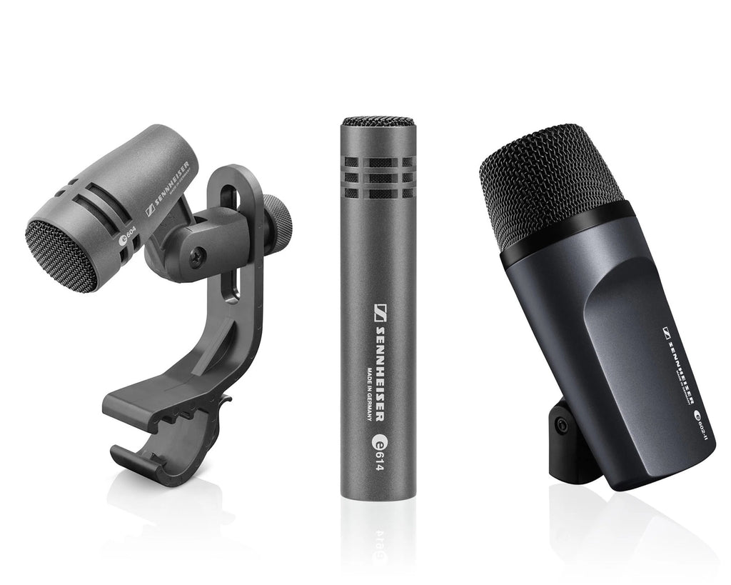 Sennheiser E 600 Series Microphone Drum Case Bundle