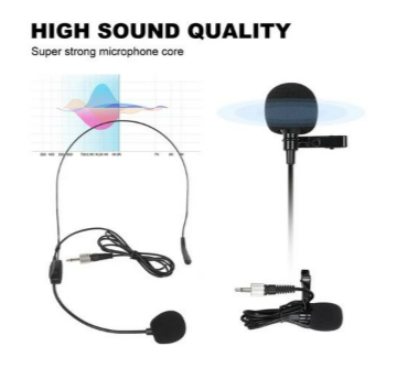 DW Tuga Wireless Lavalier & Handheld Microphone For Camera.4Ch