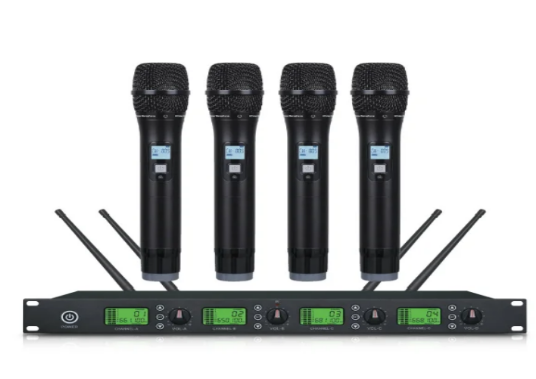 Imix K-9004 4 Channel Wireless Microphone