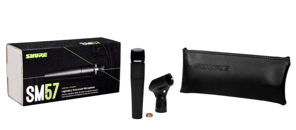 Shure SM57-LCE Cardioid Dynamic Instrument Microphone