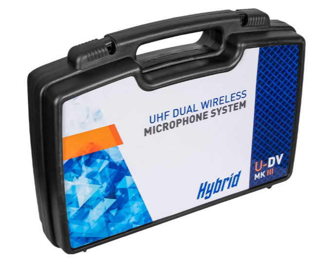 Hybrid U-DV MK3 Handheld + Headset Wireless Microphone System